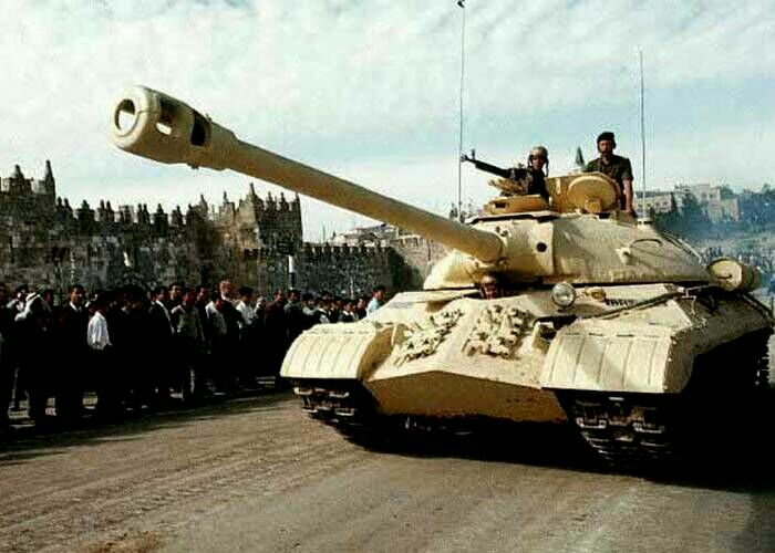 Почему египтяне потеряли много советских тяжёлых танков во время Шестидневной войны